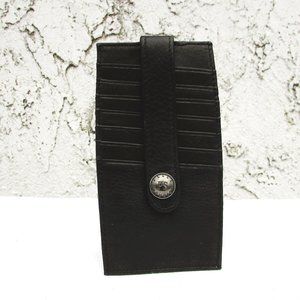 Wilsons Leather Pelle Studio mens credit card holder 5.5"X3"